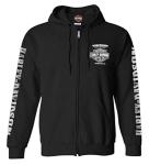 Harley-Davidson Men's Lightning Crest Black Sweatshirt