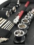 56-Piece Compact Tool Set for Motorcycles and Cars