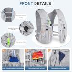 Running Hydration Vest Backpack for Outdoor Activities