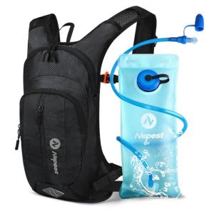 Nepest Lightweight Hydration Pack Backpack, 2L Bladder