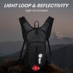 Nepest Lightweight Hydration Pack Backpack, 2L Bladder