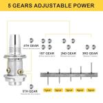 SONEE 5-Speed Adjustable Concrete Nail Gun Kit