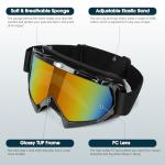 Lievermo 2-Pack Dustproof Motocross Goggles for All Ages