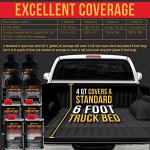Custom Black Urethane Spray-On Truck Bed Liner Kit