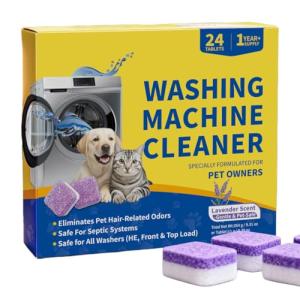 Pet Hair Relief Tablets for Washing Machines – 24 Count