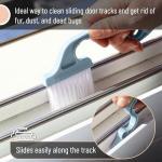 Slick 2-Pack Window Track Cleaning Brush Set