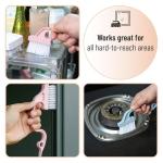 Slick 2-Pack Window Track Cleaning Brush Set