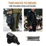 MYDAYS Magnetic Motorcycle Tank Bag - Heavy Duty Black