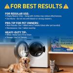 Pet Hair Relief Tablets for Washing Machines – 24 Count