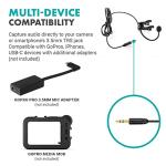 Movo ACM400 Gooseneck Mic for Motorcycle Vlogging