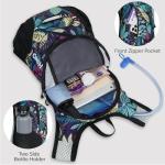 Lightweight Hydration Backpack with 2L Water Bladder