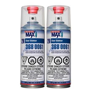 Spray Max 2K High Gloss Clearcoat Aerosol 2-Pack