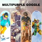 2 Pack Motorcycle Goggles with Neck Bandanas