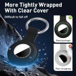 Linsaner 4 Pack Waterproof AirTag Cases and Holders