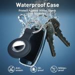 Linsaner 4 Pack Waterproof AirTag Cases and Holders