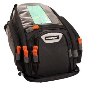 Kronox Waterproof Motorcycle Tank Bag with Straps