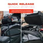 Kronox Waterproof Motorcycle Tank Bag with Straps