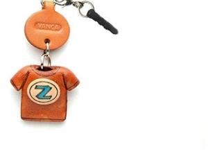 Z/Blue Leather Earphone Jack Dust Plug Accessory