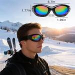 YISUGOOC Motorcycle Goggles for Riding and Skiing