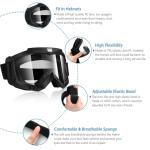 Lievermo MX Helmet Goggles Set for Offroad Racing