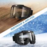 Lievermo MX Helmet Goggles Set for Offroad Racing