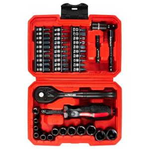 48-Piece Mini Socket and Ratchet Set