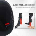 DOT Approved Half Cap Motocross Helmet with Goggles