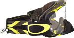 Oakley O2 MX Men's Goggles - Gunmetal Yellow