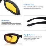 3 Pair Motorcycle Riding Glasses with UV Protection