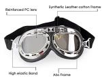 Steampunk Motorcycle Goggles for Cosplay and Costumes