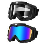 Lievermo 2-Pack Dirt Bike Goggles for All Ages