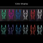 JIGUOOR 4PCS LED Motorcycle Helmet Light Kit