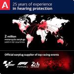 Alpine MotoSafe Pro Ear Plugs for Bikers