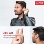 Alpine MotoSafe Race - Ultra Soft Motorcycle Ear Plugs