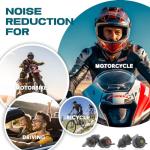 Softvox Reusable Motorcycle Ear Plugs - 25dB