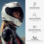 Comfortable Motorcycle Earplugs for Noise Reduction