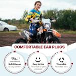 Comfortable Motorcycle Earplugs for Noise Reduction