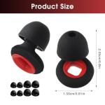 Motorcycle Earplugs - 28db Noise Reduction 2 Pairs