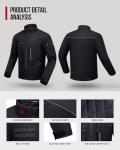 RIDEIRON CE Certified Winter Motorcycle Jacket