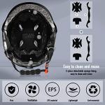 Adjustable Safety Helmet for Skateboarding and Biking