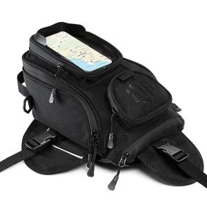 ILM Waterproof Magnetic Motorcycle Tank Bag with Phone Pouch