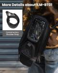 ILM Waterproof Magnetic Motorcycle Tank Bag with Phone Pouch
