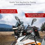 TUSK Olympus 4.5L Tank Bag with Map Pocket