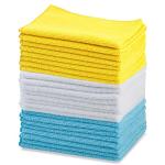 Ultra Absorbent Reusable Microfiber Cleaning Cloths - 24 Pack