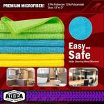 AIDEA Microfiber Cleaning Cloths, 50 Pack