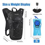 Zavothy Lightweight Hydration Pack with 2L Bladder