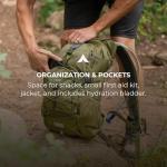 Teton Oasis Hydration Backpack - Lightweight Water Pack