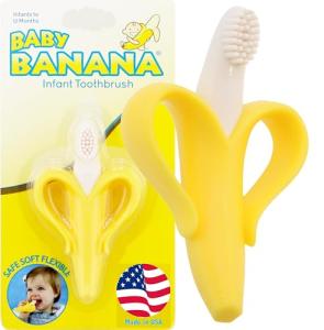 Baby Banana Original Toddler Toothbrush - USA Made