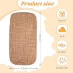 MIGIOL Soft Cotton Muslin Burp Cloths for Babies