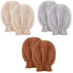 Pro Goleem 3-Pack Soft Cotton Baby Mittens